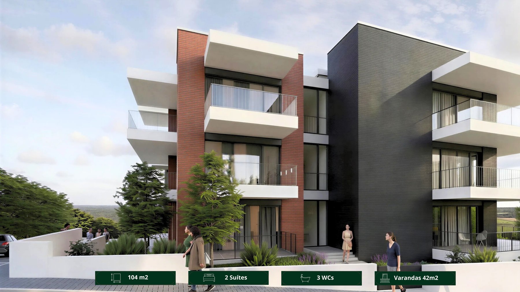 Exterior do Essenza Living - Vista frontal