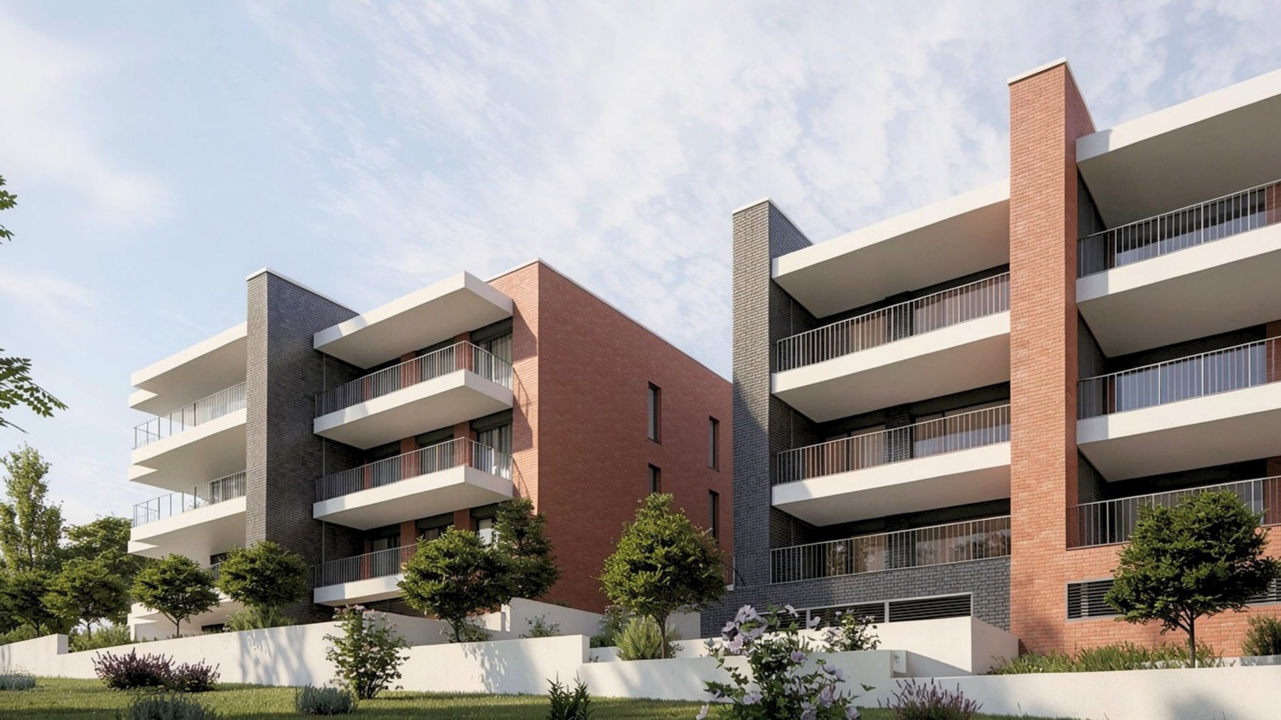 Exterior do Essenza Living - Perspetiva lateral